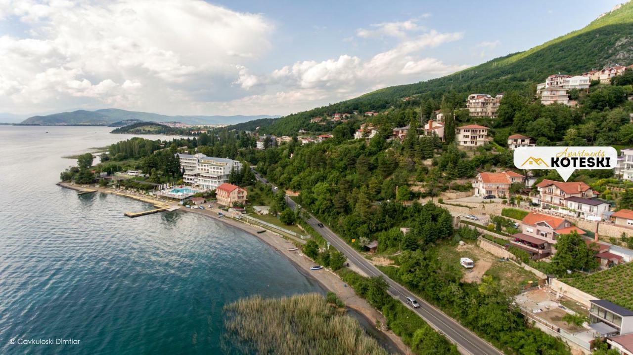 Apartments Koteski Ohri Dış mekan fotoğraf