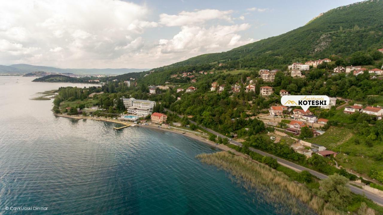 Apartments Koteski Ohri Dış mekan fotoğraf