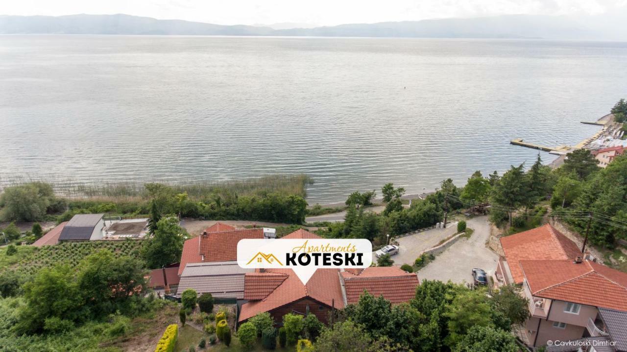 Apartments Koteski Ohri Dış mekan fotoğraf